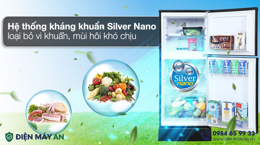 Tủ Lạnh Funiki 120 Lít HR T6120TDG - công nghệ kháng khuẩn